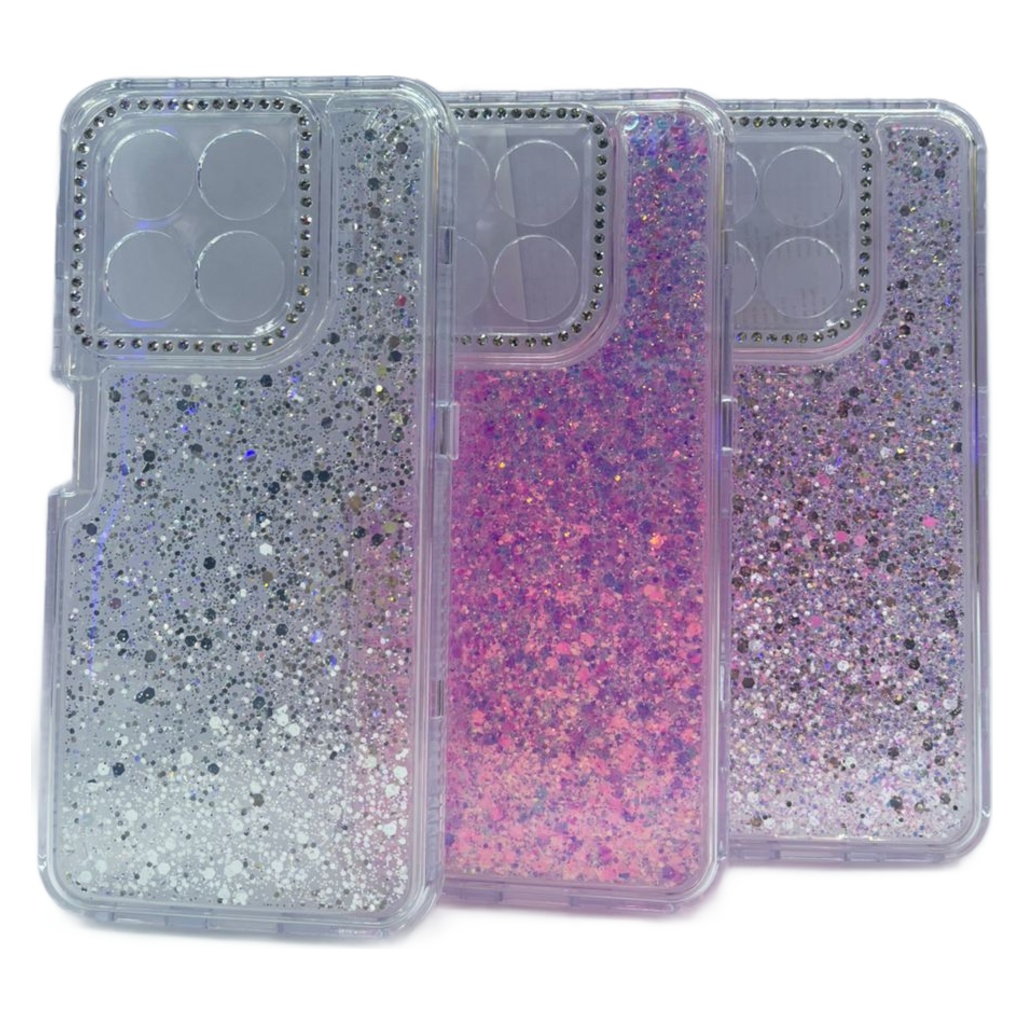 Case 360 Escarchado(con Strap) Honor X7D