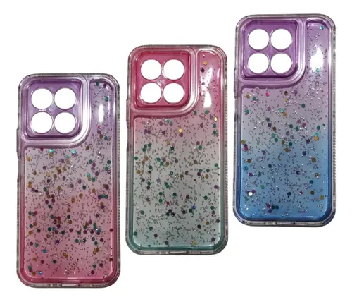 Case 360 Escarchado(con Strap) Honor X8C