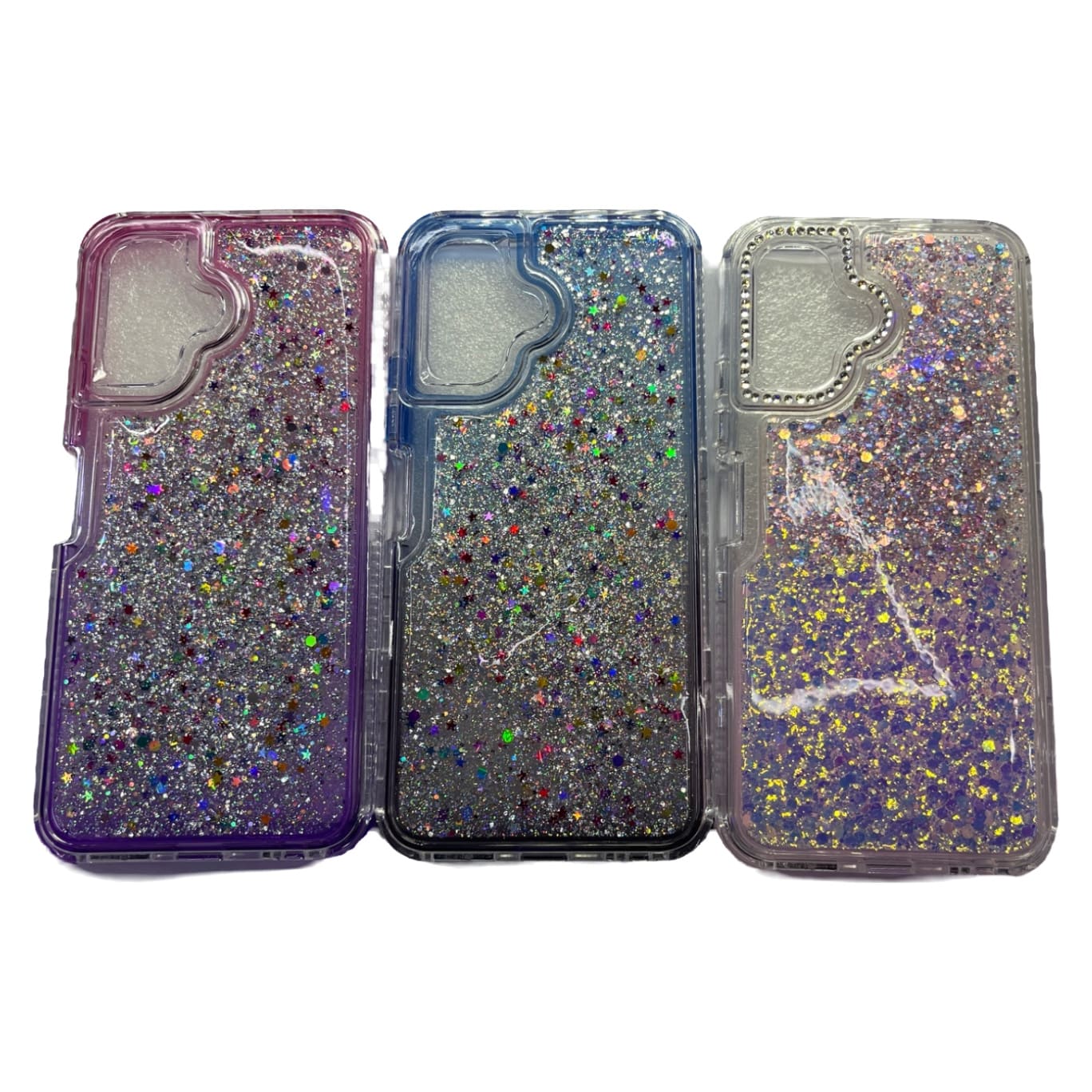 Case 360 Escarchado(con Strap) Tecno Spark Go 2
