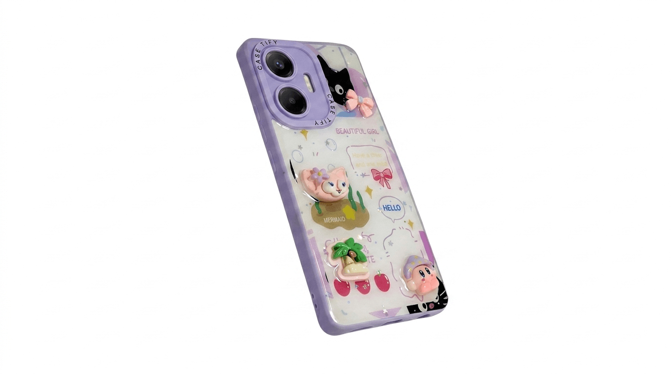 Case Antigolpe Relieve(popsock Infinix Hot 12