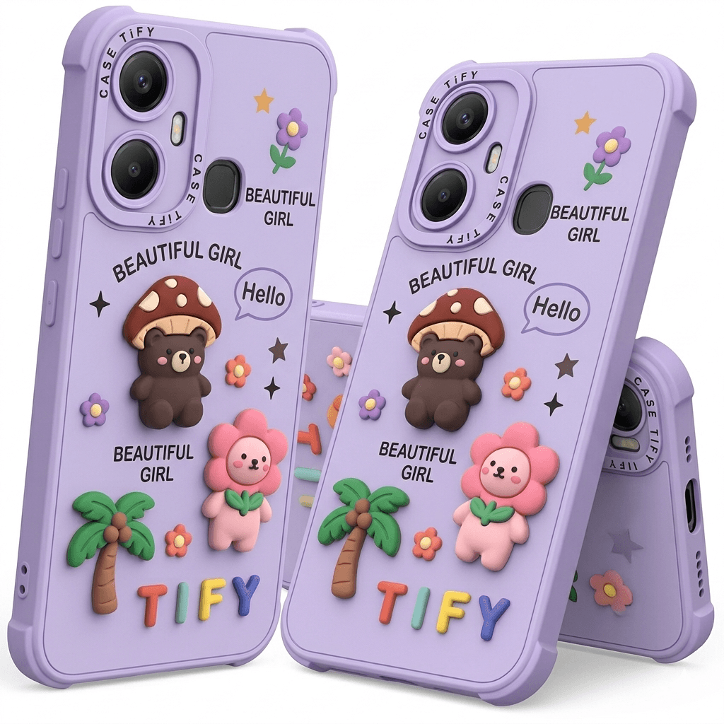 Case Antigolpe Relieve(popsock Infinix Hot 30I