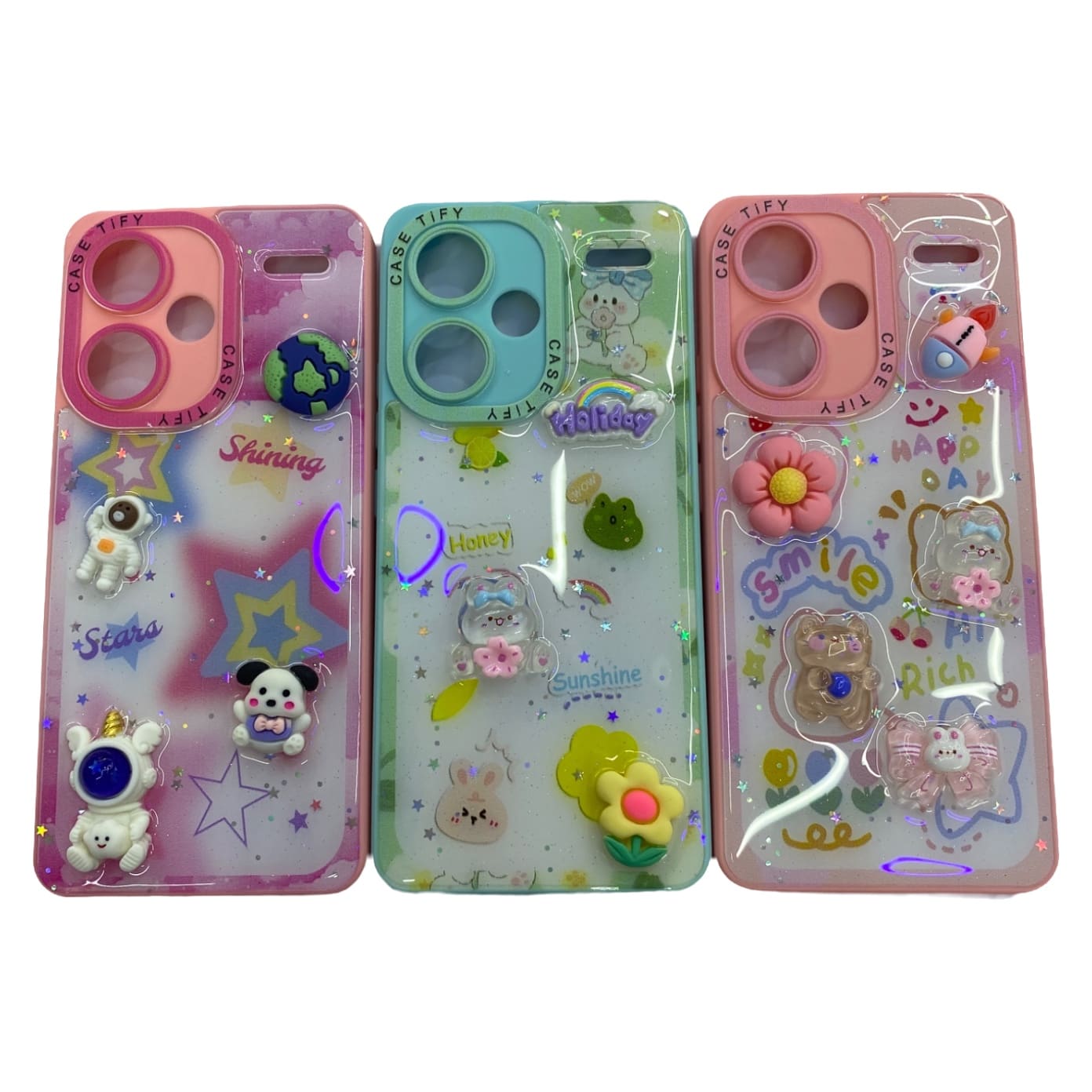 Case Antigolpe Relieve(popsock Xiaomi Redmi Note 13 Pro +