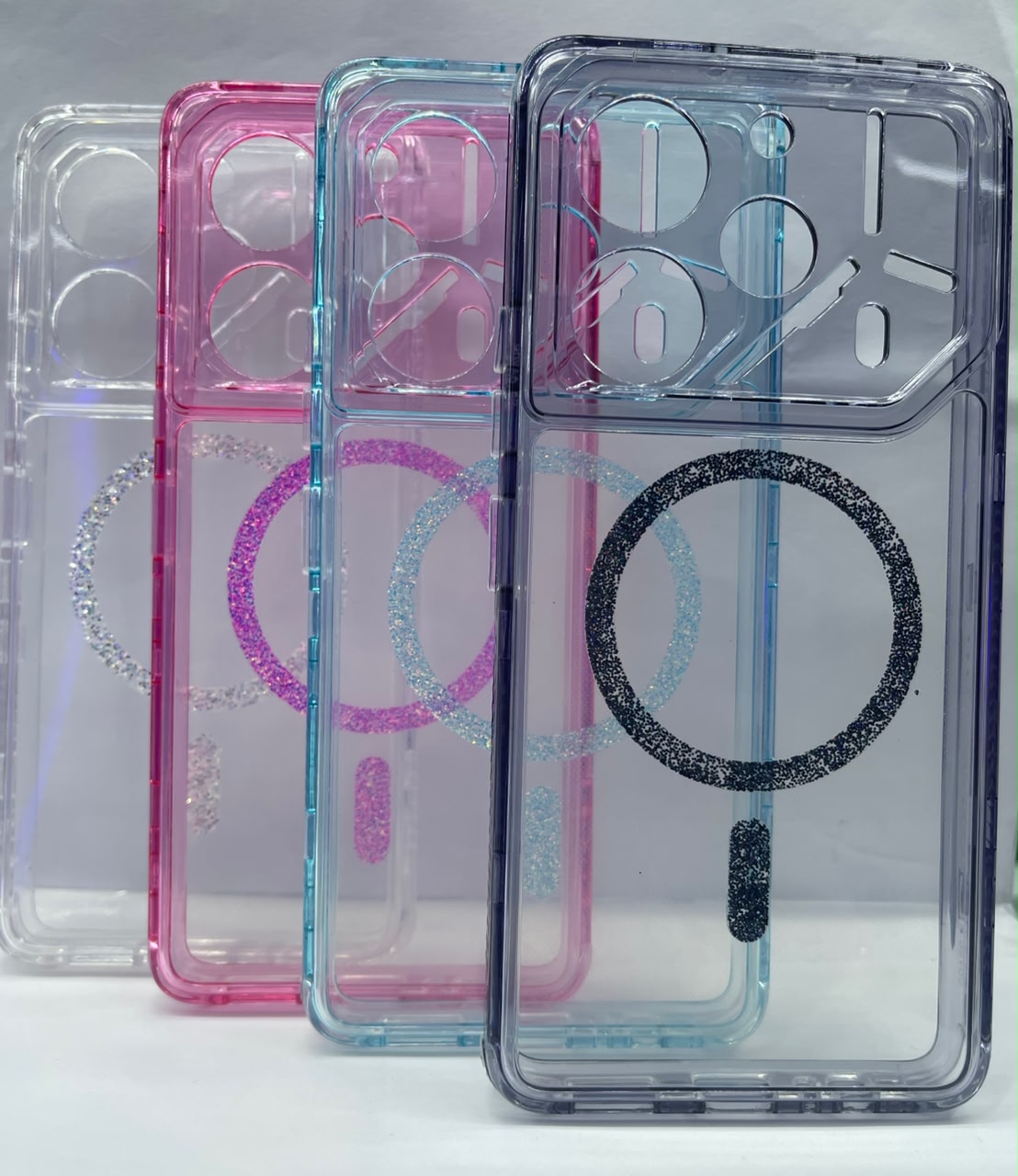 Case 360 MagSafe de Lujo Falso Tecno Pova 6
