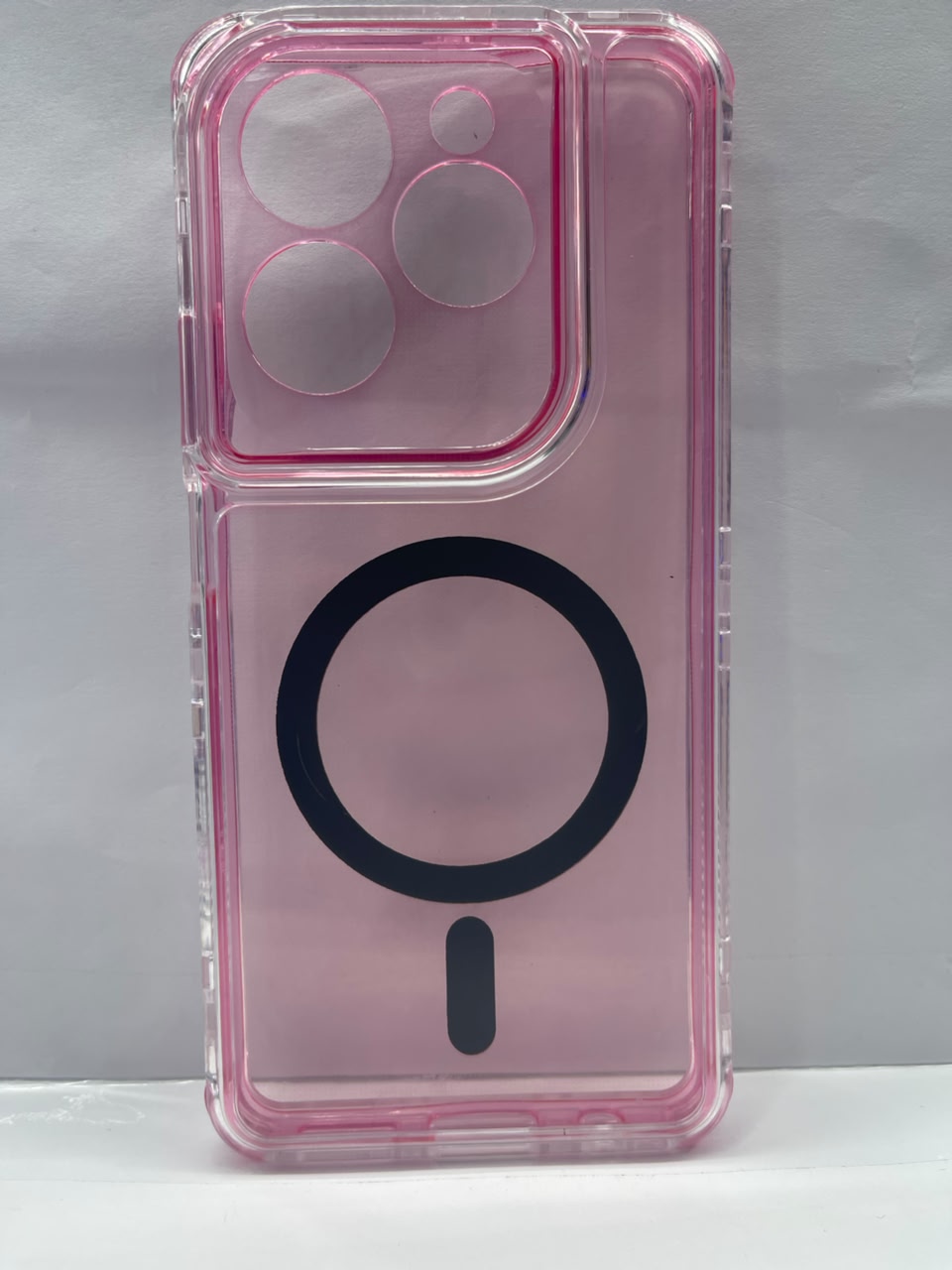 Case 360 MagSafe de Lujo Falso Tecno Spark 20 Pro