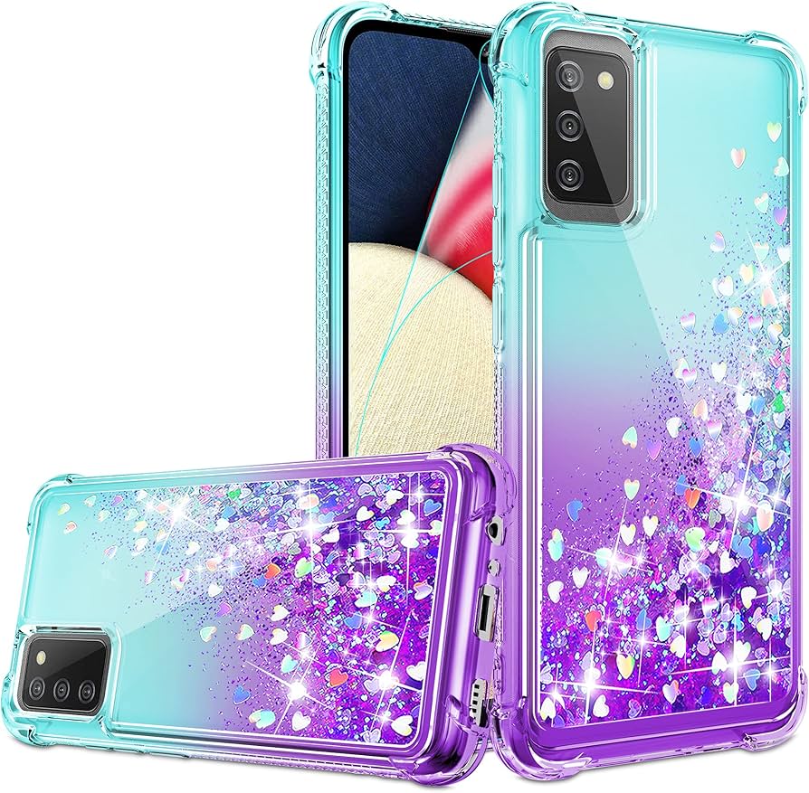 Case 360 Escarchado(con Strap) Samsung Galaxy A02S