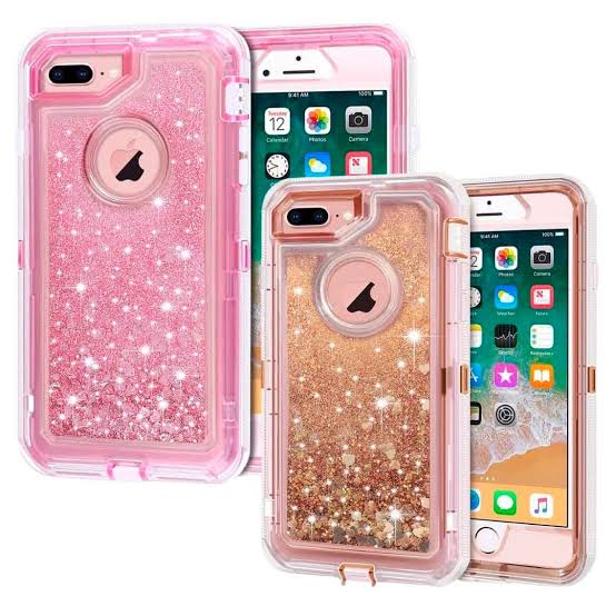 Case 360 Escarchado(con Strap) iPhone 7PLUS/8PLUS