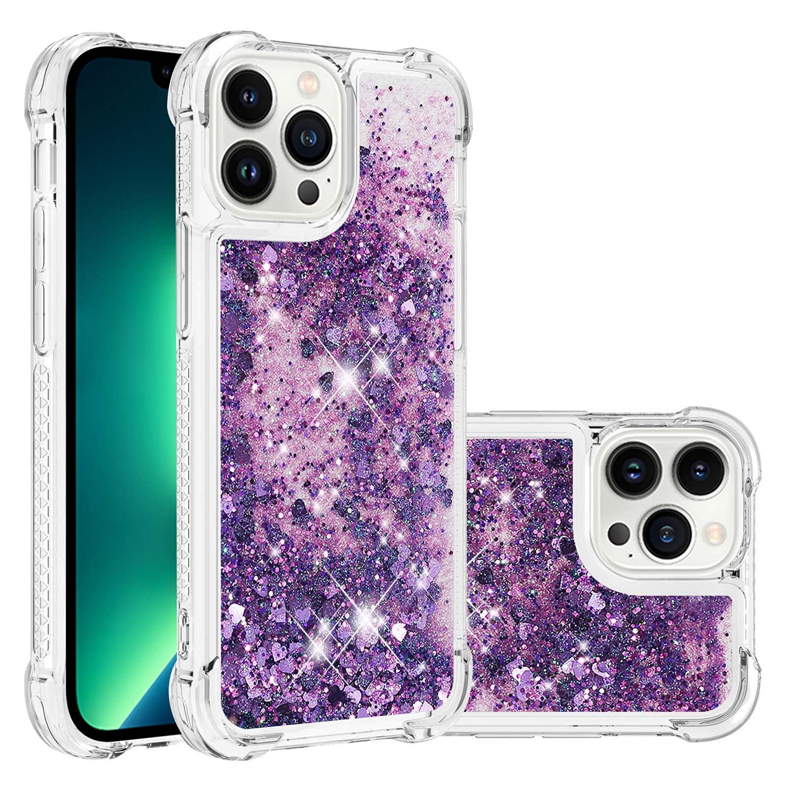 Case 360 Escarchado(con Strap) iPhone 15 Pro