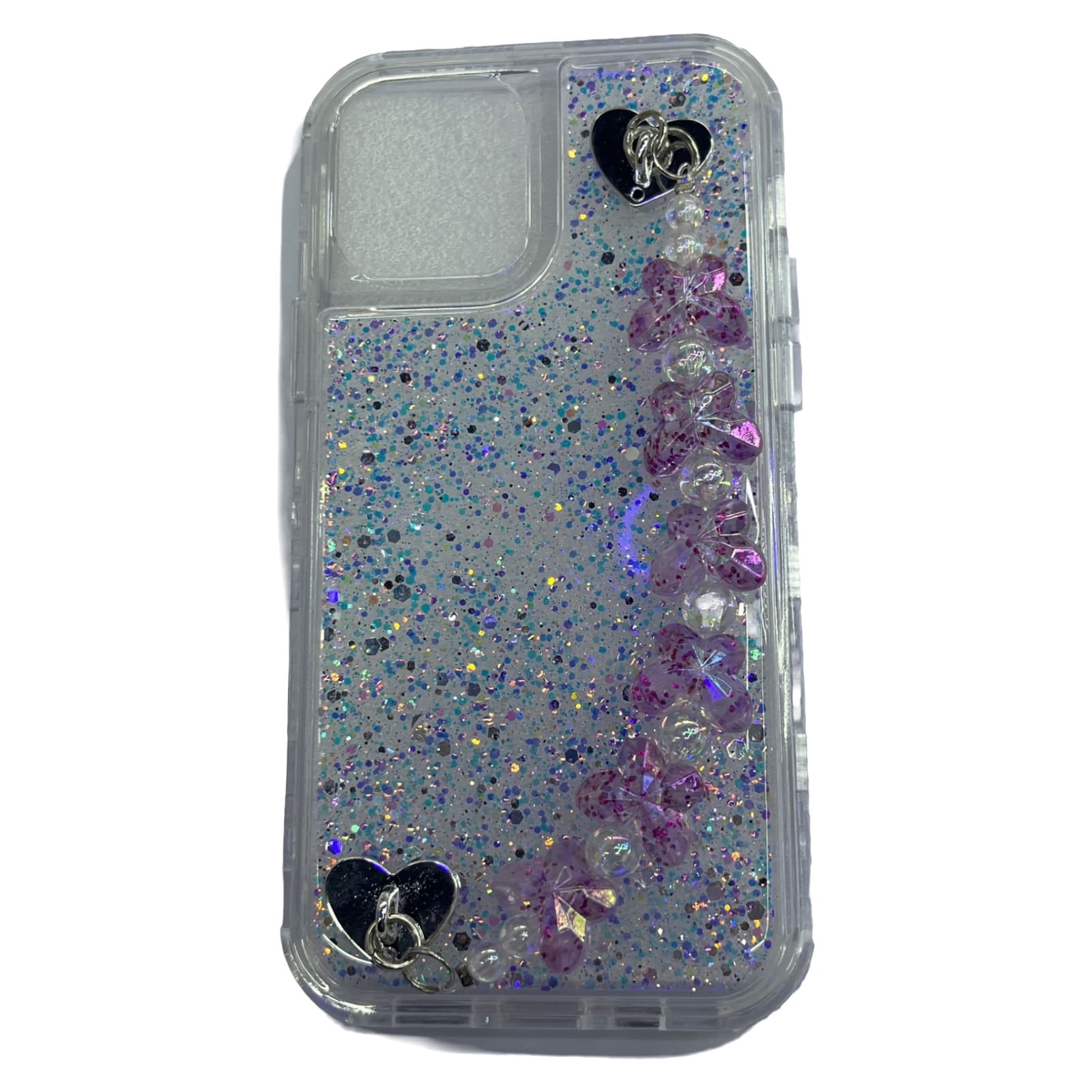Case 360 Escarchado(con Strap) iPhone 12 Pro