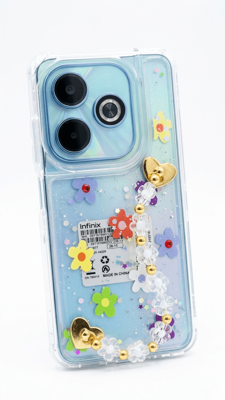 Case 360 Escarchado(con Strap) Infinix Hot 4OI