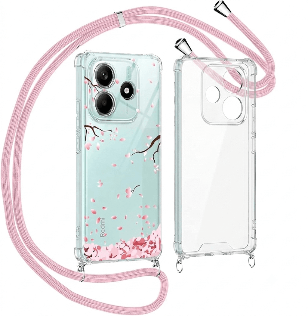 Case Antigolpe con Strap Xiaomi Redmi Note 14 4G