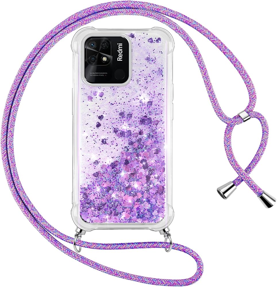 Case Antigolpe con Strap Xiaomi Redmi 10 C