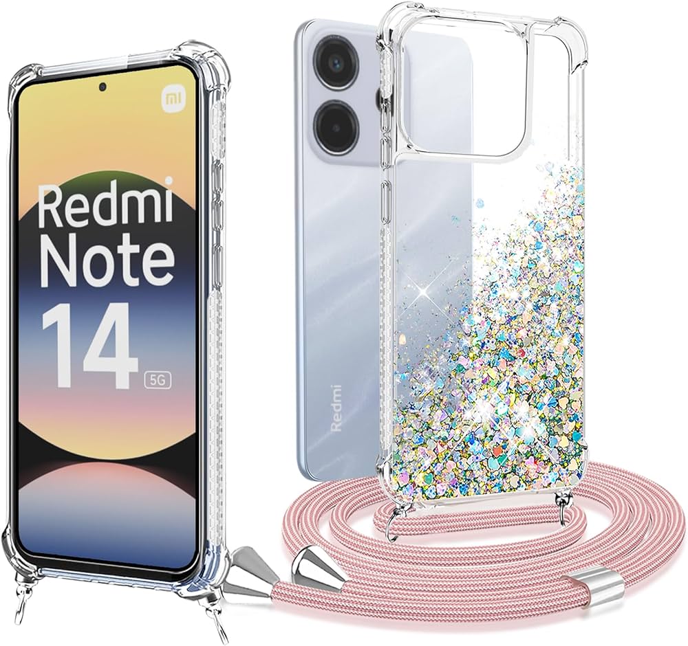 Case Antigolpe con Strap Xiaomi Redmi Note 14