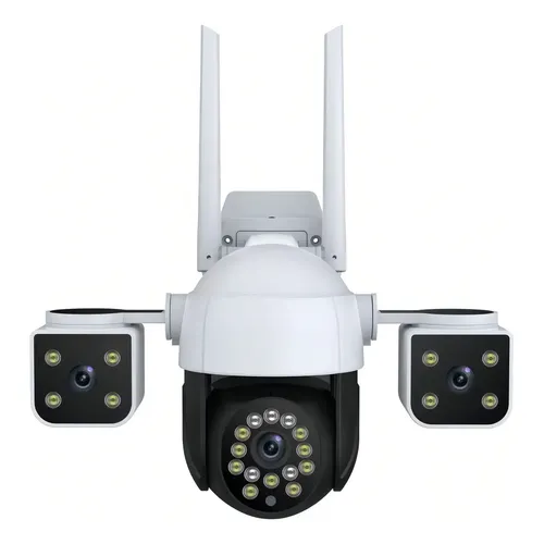 Cámara de Seguridad Wifi Exterior Triple Lente YFY:004 3