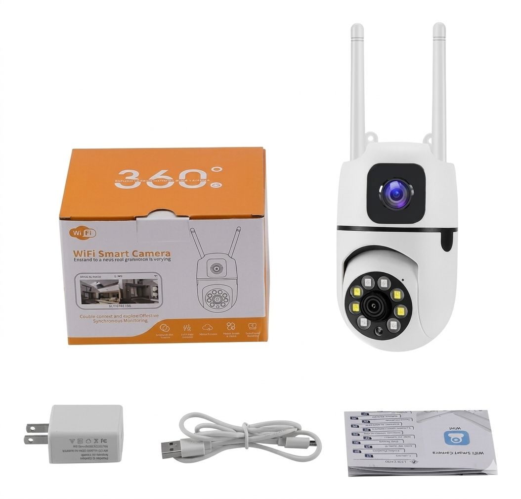 Cámara de Seguridad 360 HD Doble Lente Wifi Smart Camera YFY:005