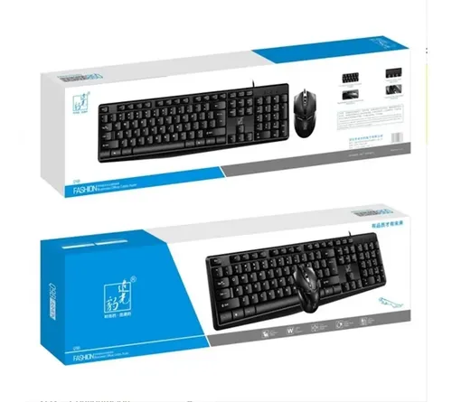 Set de Teclado y Mouse Q9B Fashion
