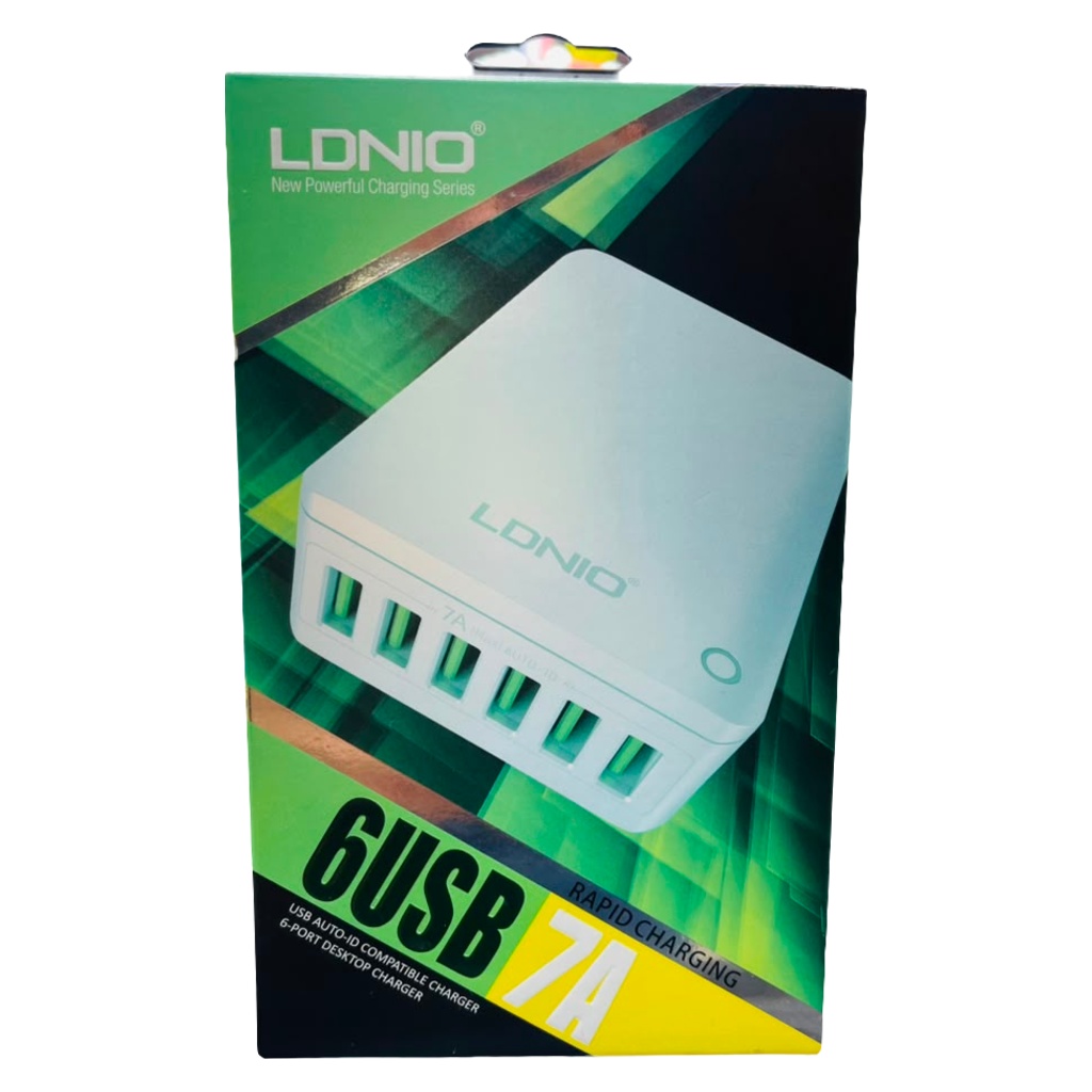 Multipuerto Ldnio USB 6 Puerto 7.0A Modelo A6703