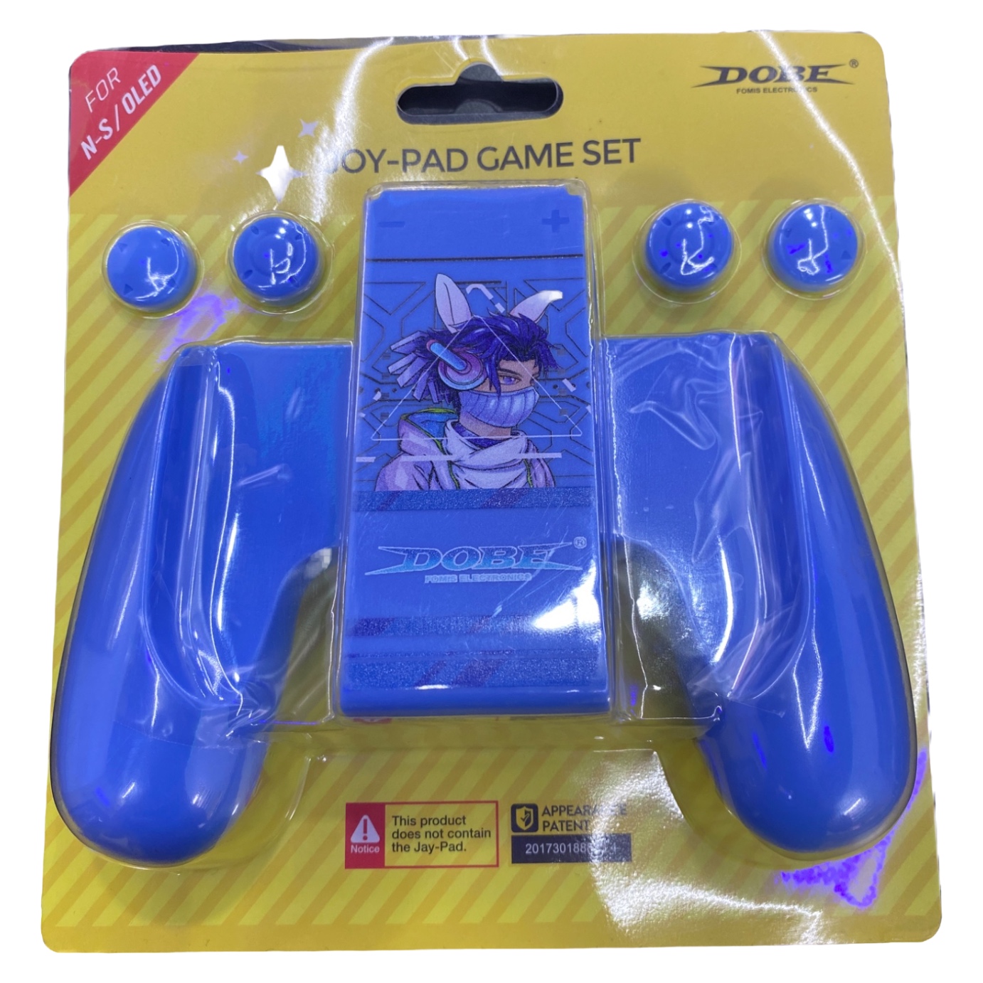 Set de Game Pad y Joy Par Nintendo Switch/oled MOD INTS-2145 Azul