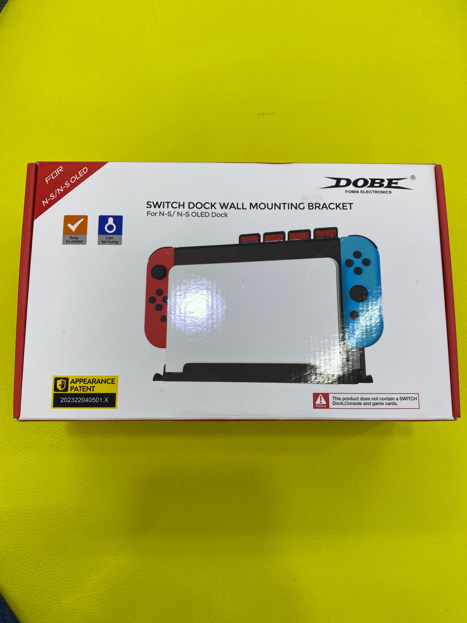 Switch Dock Wall Mounting Bracket Ns-oled MOD TNS-3118