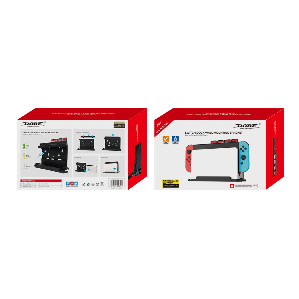 Switch Dock Wall Mounting Bracket Ns-oled MOD TNS-3118