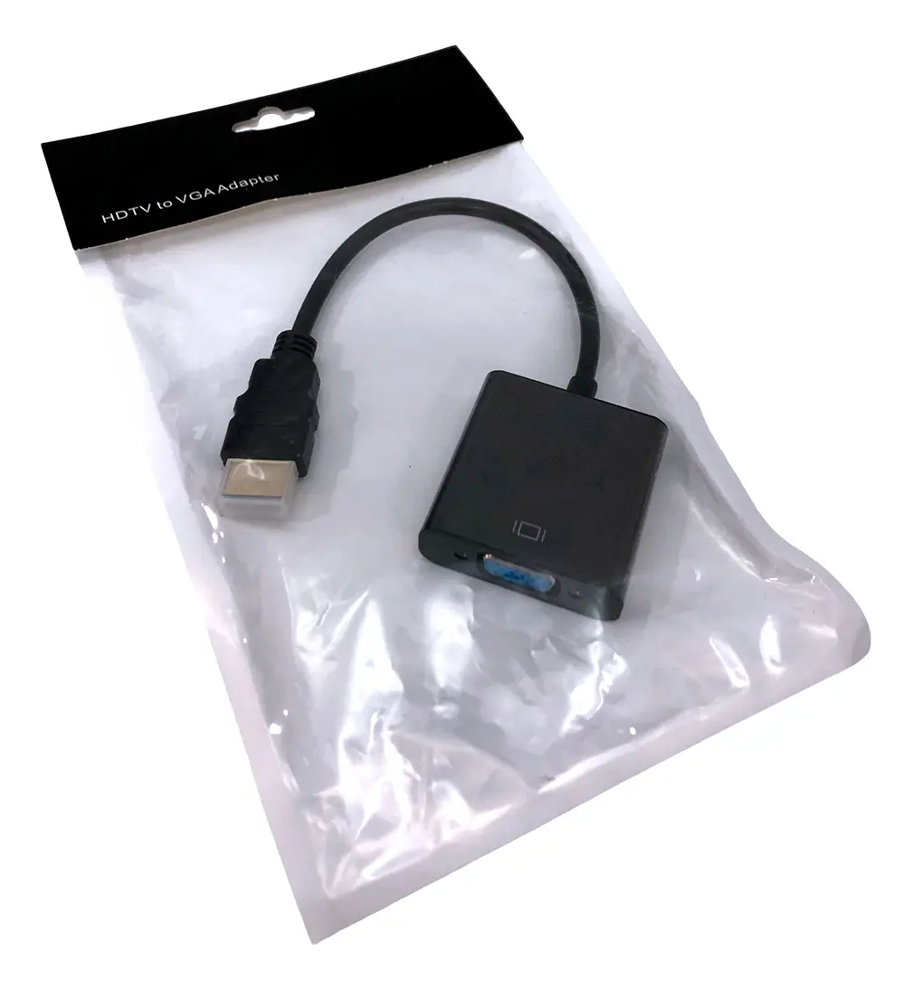 Adaptador Convertidor Cable Hdtv a Vga 2