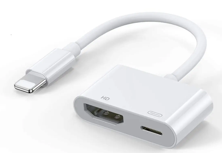 Adaptador Convertidor Lightning a HDMI MOD 7565D