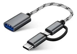 Adaptador USB OTG Doble Micro + Tipo C