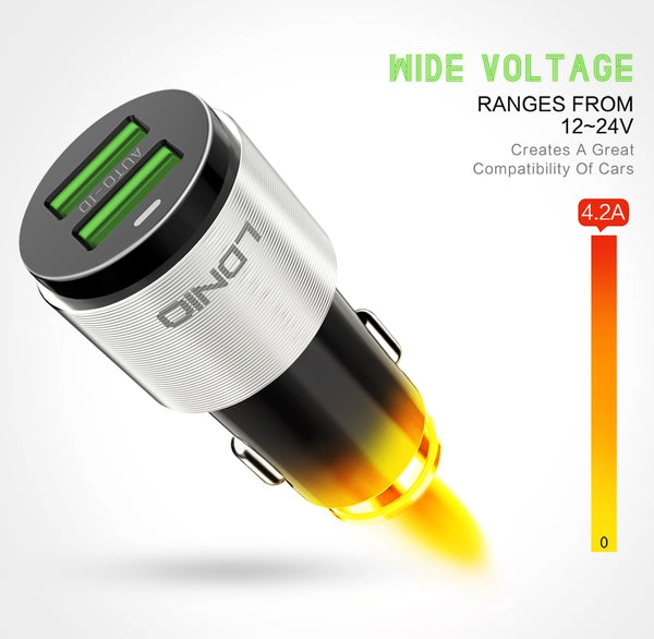 Ahorrador de Carro Ldnio C403 2USB 4.2A 3