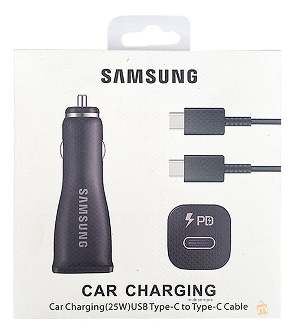 Ahorrador de Carro Samsung 25W USB-C