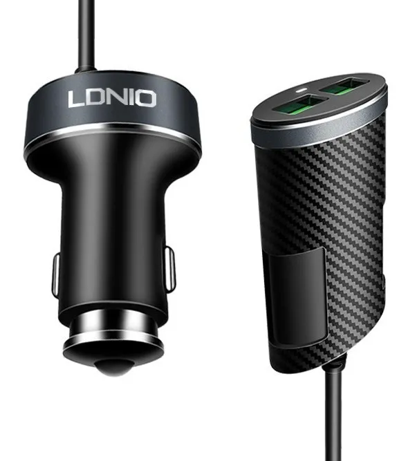 Ahorrador Ldnio para Carro 5.1A 2+2 USB C502 2