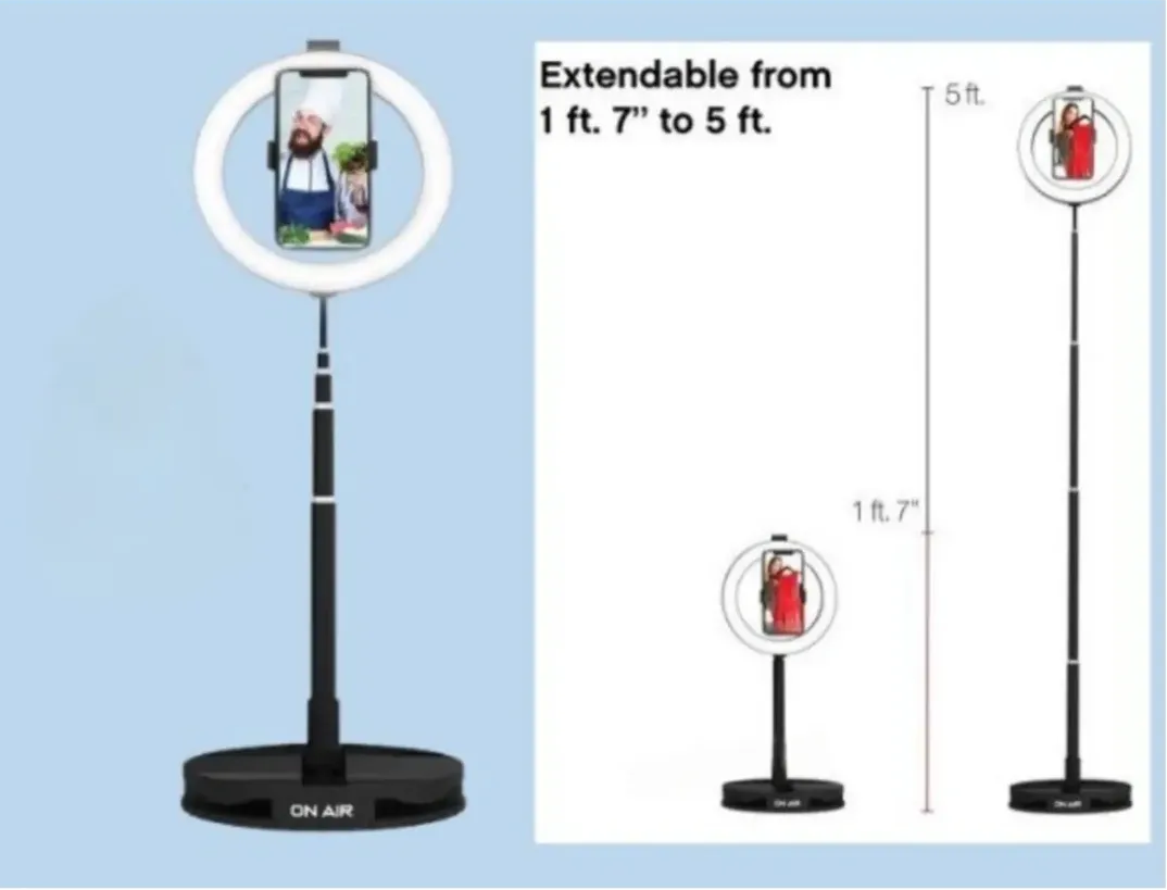 Aro de Luz 10 Pulg Halo Travel Pro 4