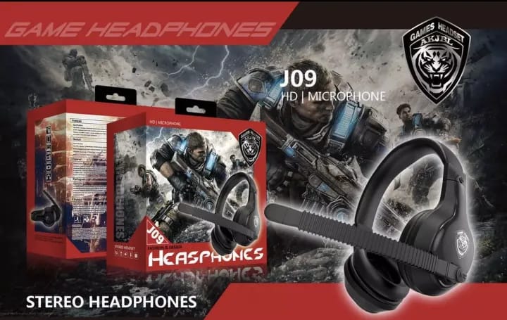 Audífono Games Headset Ak Jbl con Micrófono MOD J09