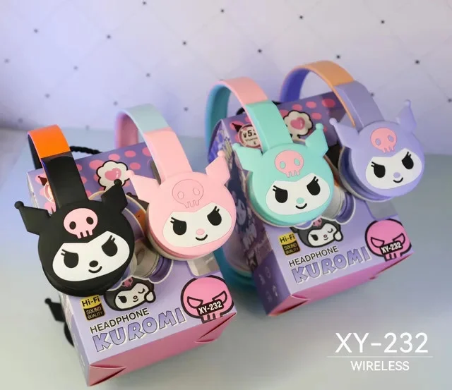 Audífonos Bluetooth Kuromi MOD XY-232