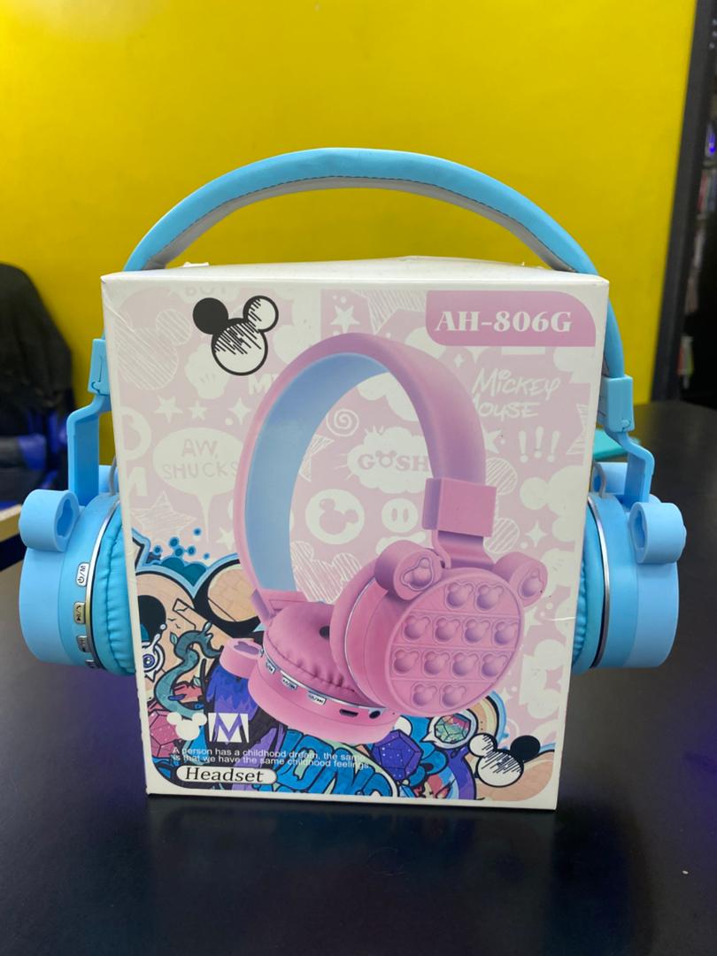 Audífonos Bluetooth Popip Mickey Mouse MOD AH-806G 2