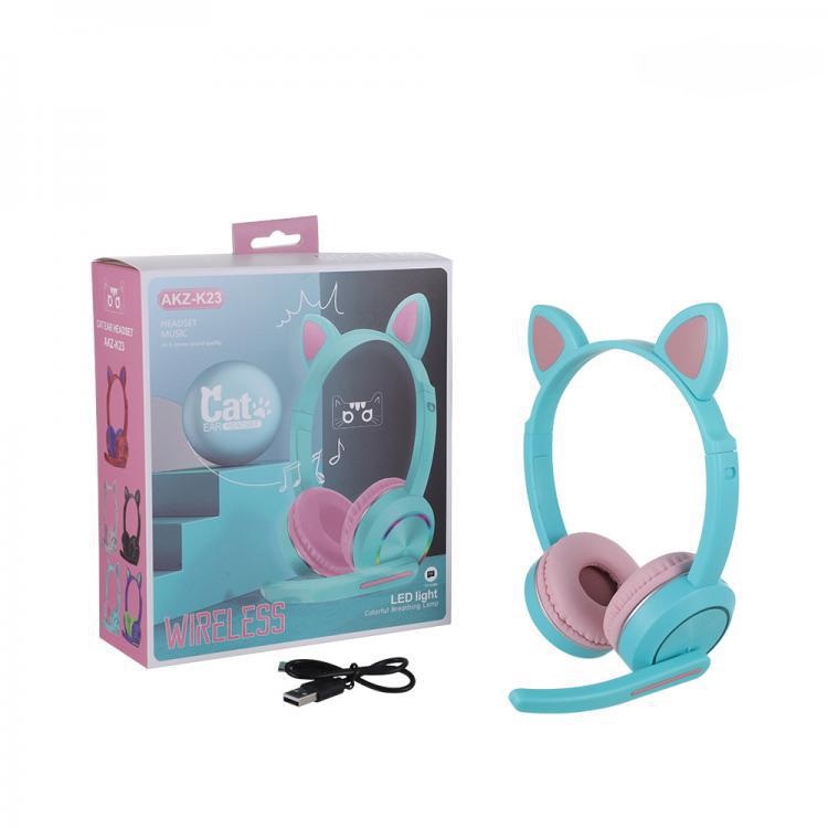 Audífonos Cat Ear Headset Modelo AKZ-K23