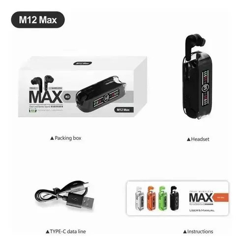 Audífonos Inalámbricos Max M12