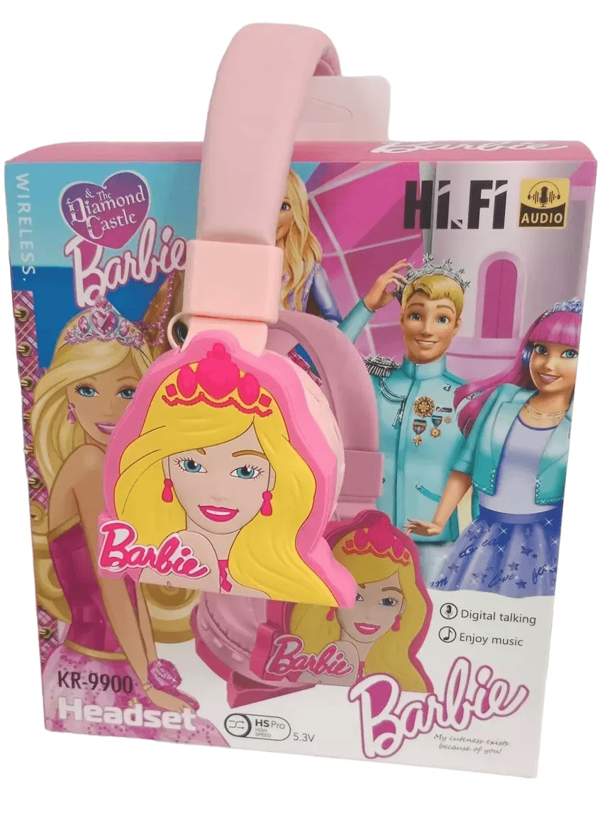 Audífonos Sound HD Osito/ Barbie/monsters Inc MOD KR-9900 2