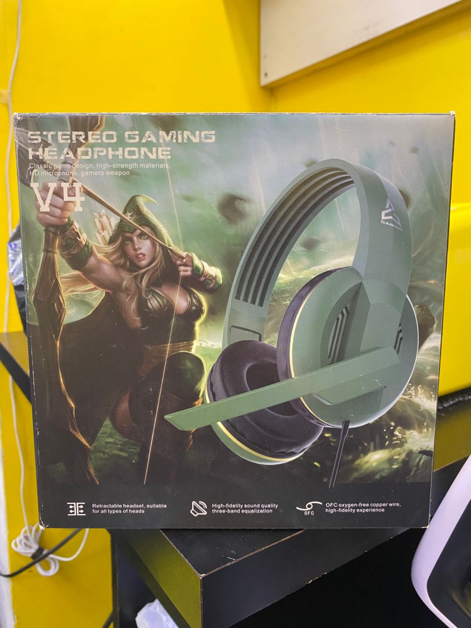 Audífonos Stereo Gaming Headphone MOD V4
