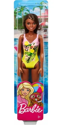 Barbie Morena Traje de Baño