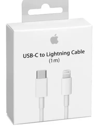 Cable iPhone Tipo USB C a Lightning 1MTS