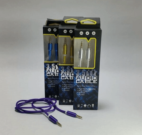 Cable Auxiliar 3.5 Fashion Audio