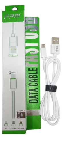 Cable de Data Fpm Tipo USB C a USB C MOD F CB-2031