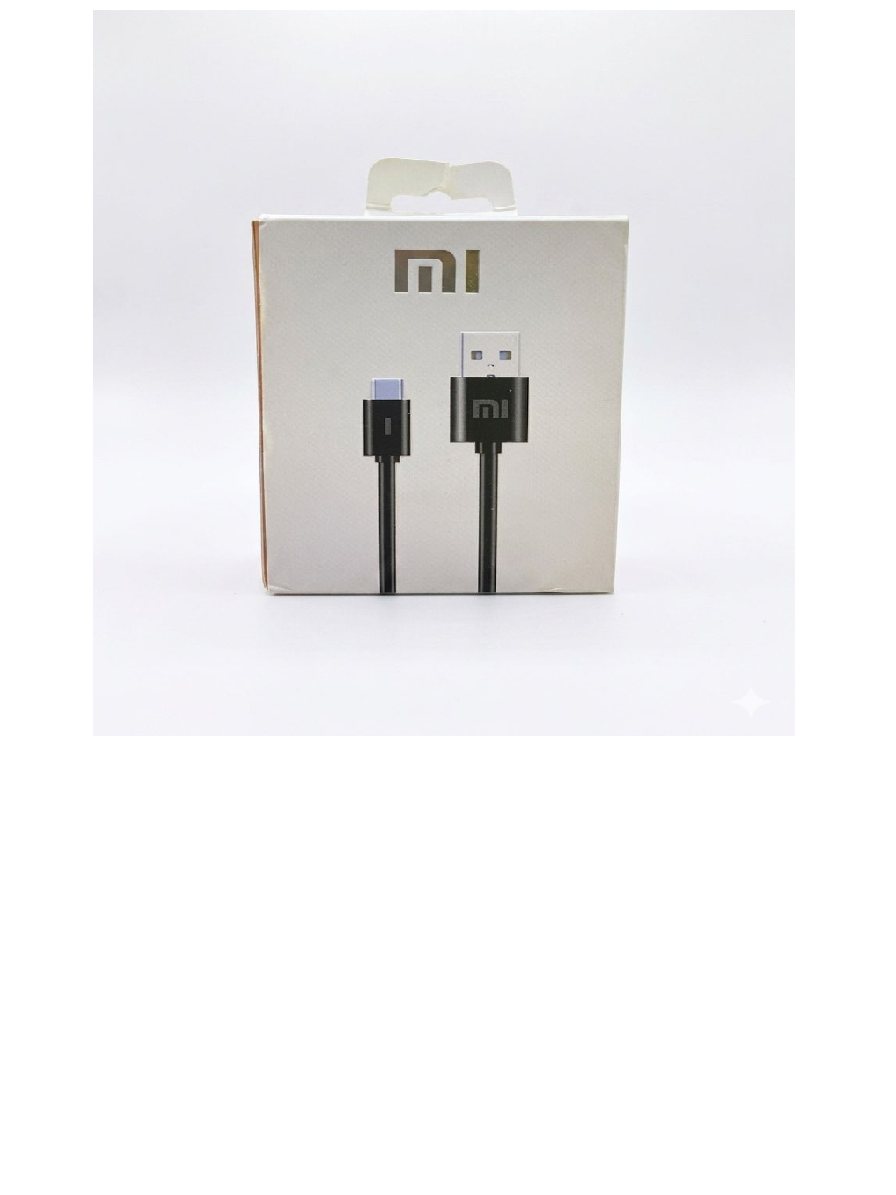 Cable de Data Xiaomi Micro USB Naranja
