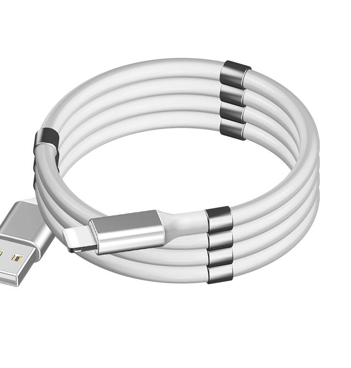 Cable Imantado Blanco USB a Lightning