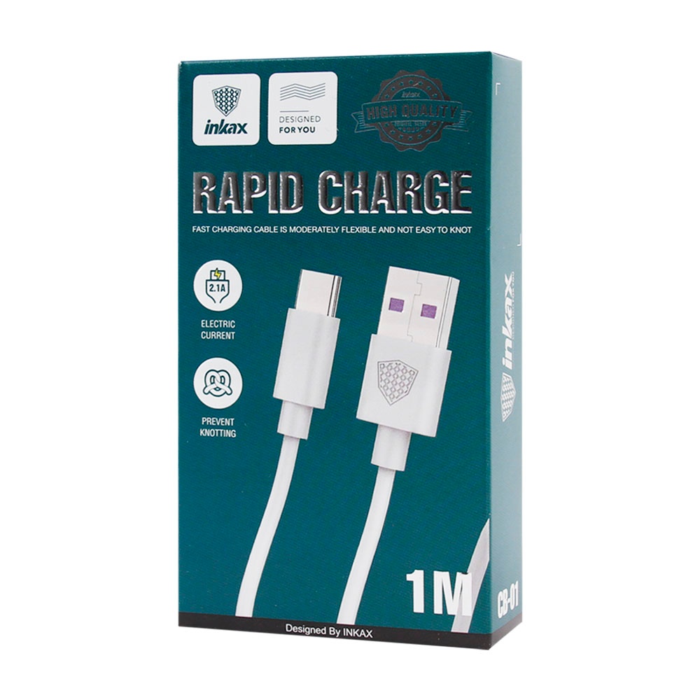 Cable Inkax Rapid Charger CB-01 Tipo C USB