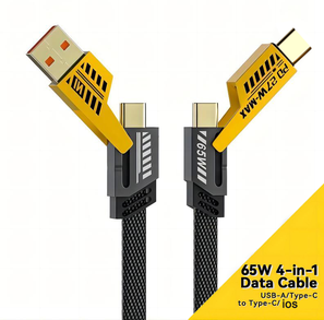 Cable Nikocell 4 en 1 Metálico