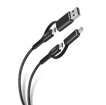 Cable USB 4 In 1 Hwin