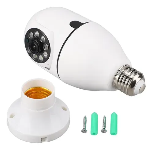 Cámara Smart Net Bombillo 1 Lente Interior