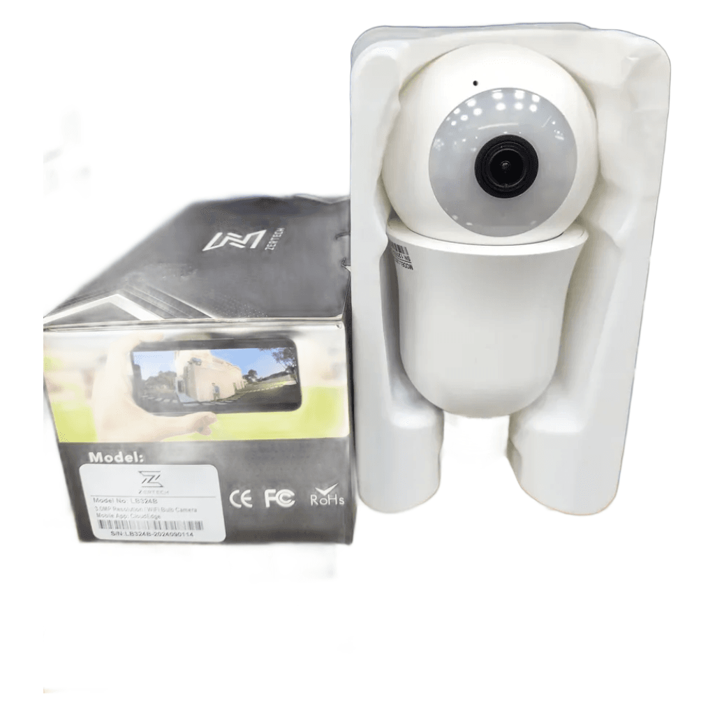 Cámara Zertech Tipo Bombillo Modelo LB324B