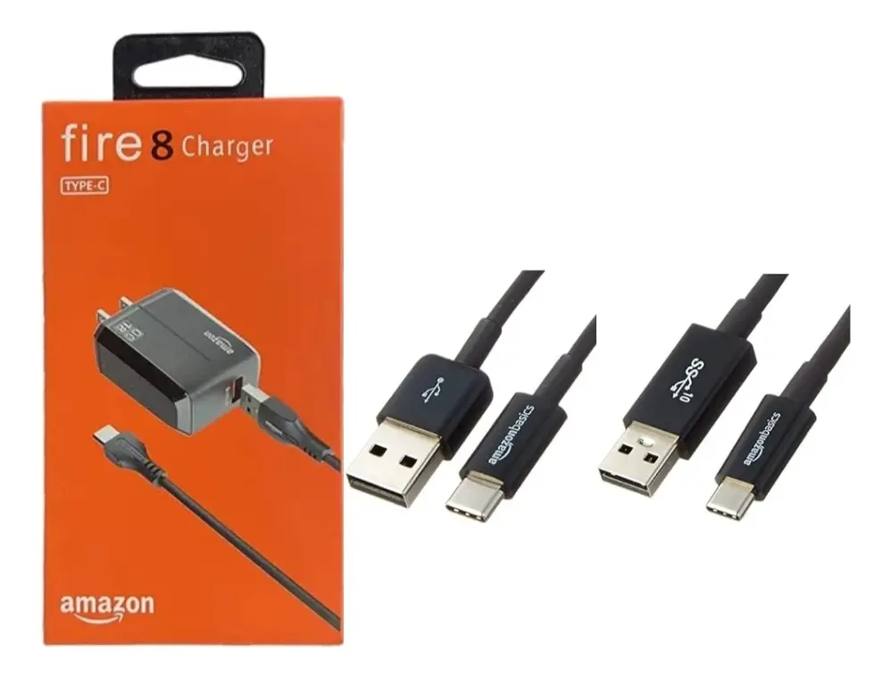 Cargador Fire 8 Charger 18W Amazon USB C