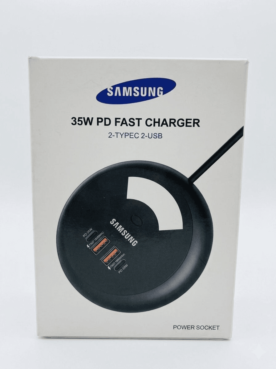 Cargador Samsung 35W PD Fast Charger 2TIPO C USB